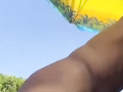 Public beach fuck and get caught (full video)